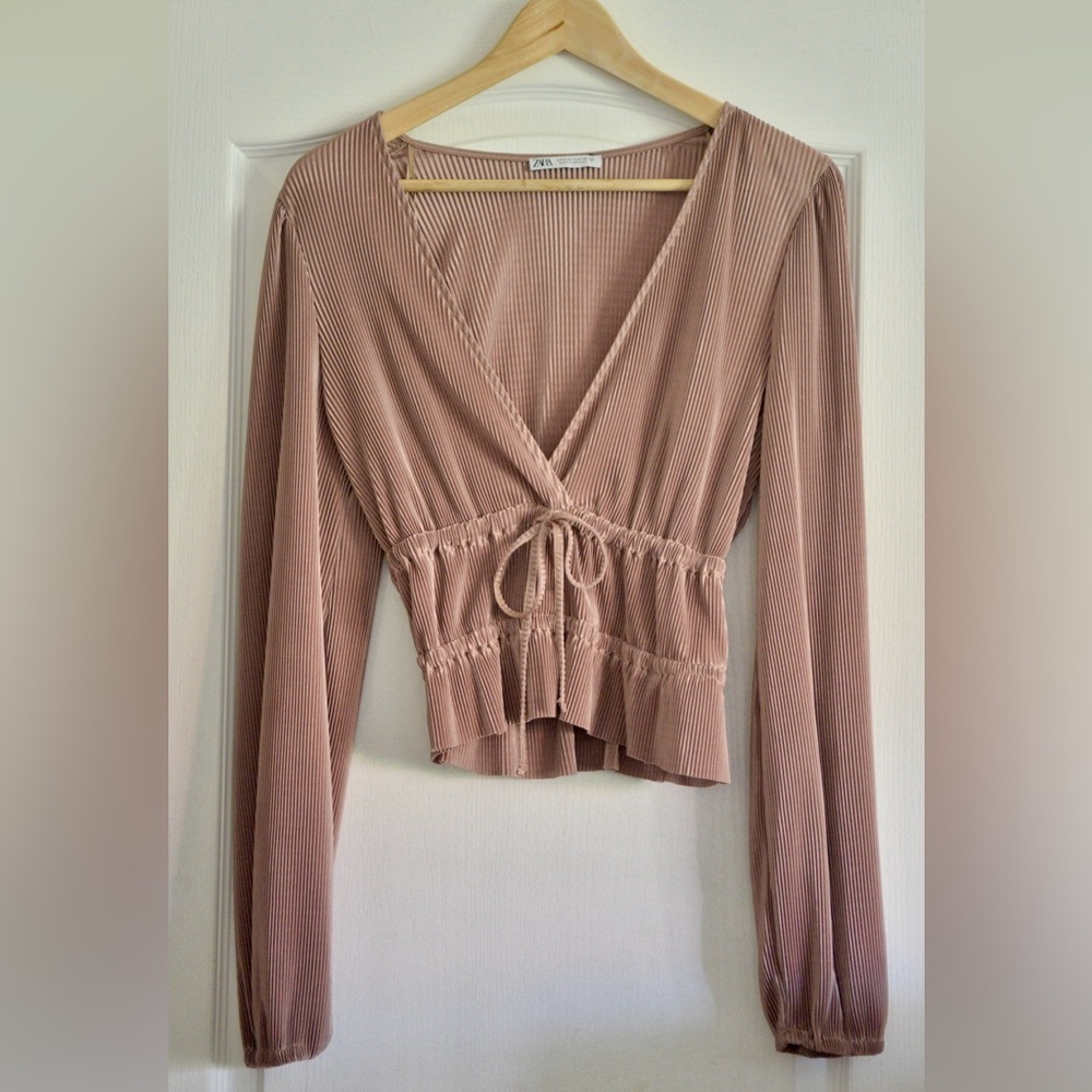 Beautiful Elegant Light Pink Blouse